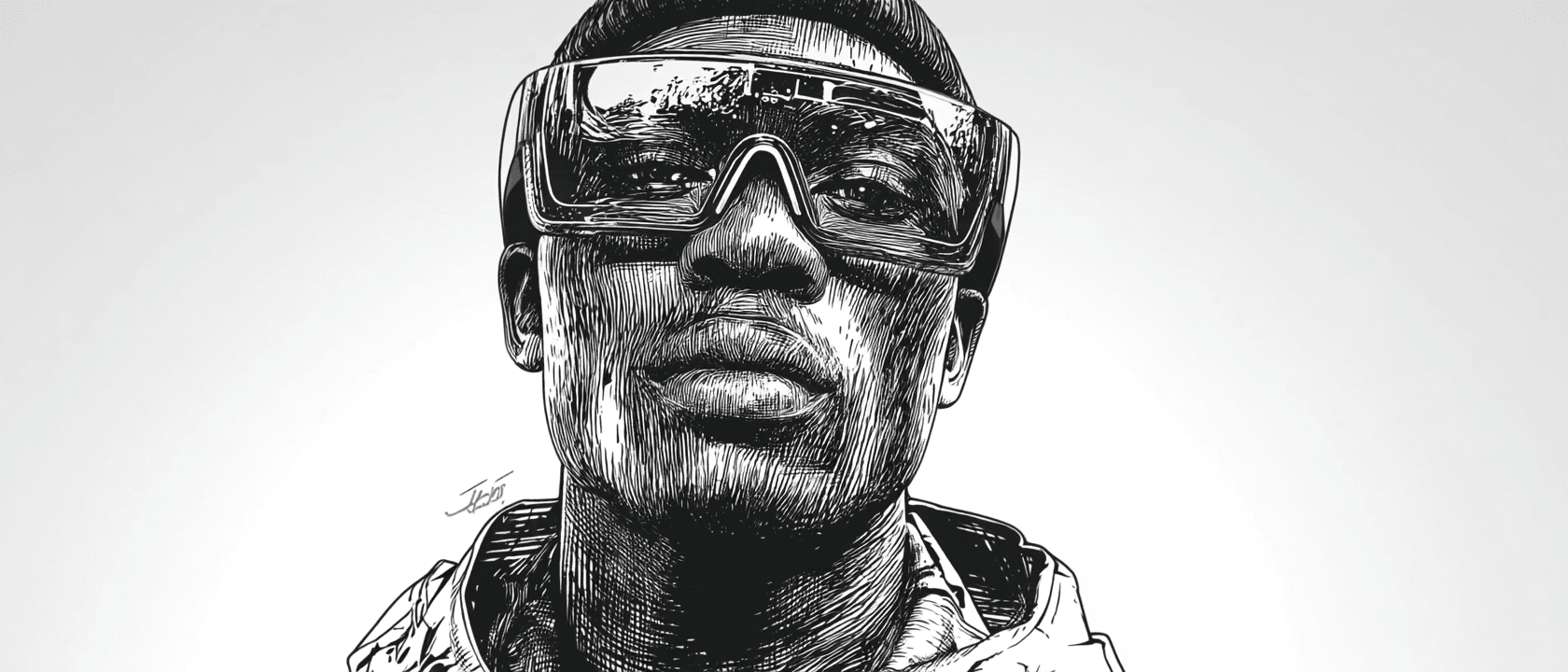 AI Vision Expert co-owner wearing smart glasses